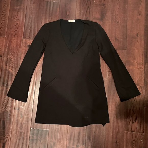 Silence + noise long sleeve v neck dress - Picture 2 of 5